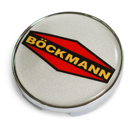 Center caps for (black) alu rim with Böckmann-Logo