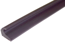 Baguette protège-pluie plastique 1510 mm