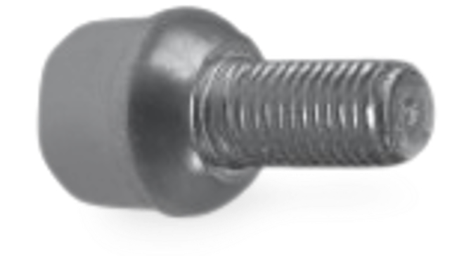 Spherical collar screw M12x1.5x21Kug.R12