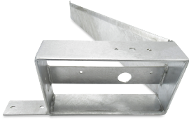 Lamp box support bracket AT, right