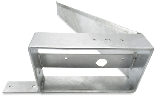 Lamp box support bracket AT, right