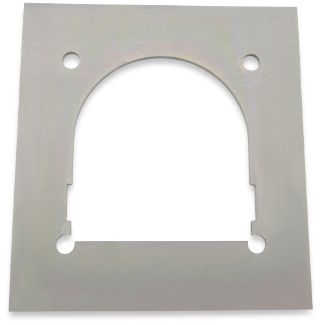 Mounting plate for lashing ring