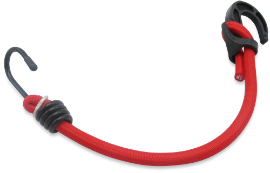 Expander rope red 2 hooks 1200 mm