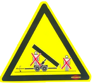 Autocollant "Séjour sur surface de chargement" 3M, IJ140