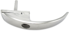 Handle, lockable L=52 mm (no lock cylinder)