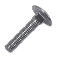 Mushroom head screw square neck DIN603   M 8x 35 A2