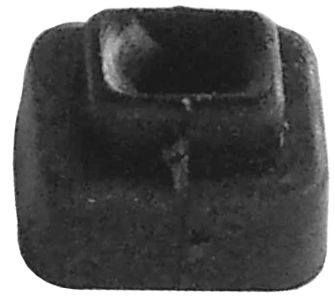 Doors retainers  rubber socket 21x17mm