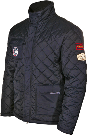 Steppjacke/Parka Böckmann blau 152