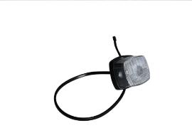 Marker light white reflector+cable