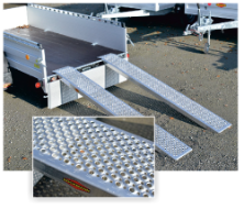 Loading ramp 2000x200 mm, 400 kg/pair