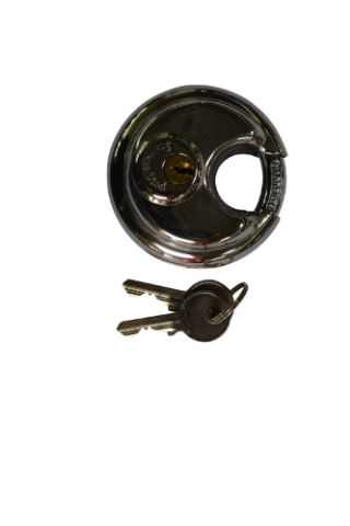 Discus lock for anti-theft device