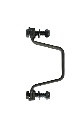 Clamping bracket for drawbar angular