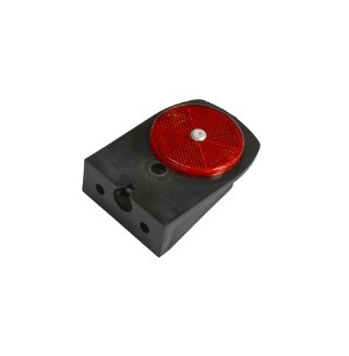 Catadioptre rond, rouge