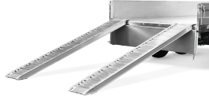 Aluminum ramps 2000 kg/pair