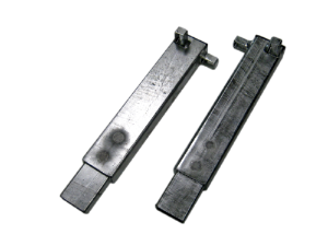 Corner stanchion steel, rear right/front left 297 mm