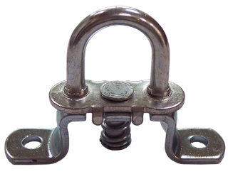 Twist lock galv. 42 x 22 mm