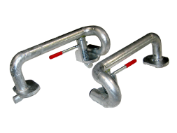 Wheel chock adjustable left