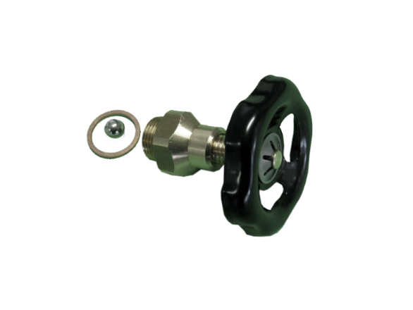 Valve for manual pump single-acting