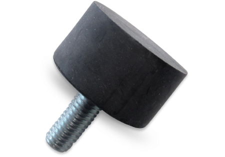 Anti-vibration buffer 30x17 mm with threaded pin M8