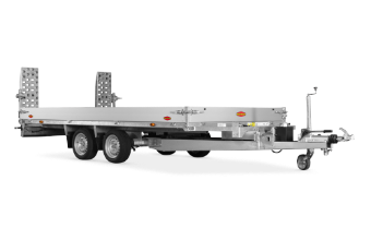Machinetransporter, plateauwagen